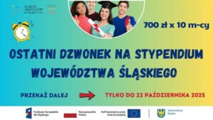 „Śląskie. Inwestujemy w talenty PLUS – II edycja”.